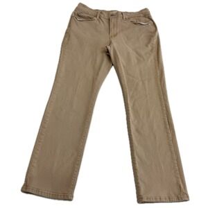 Levis Pants Pants Womens 10 Tan Khaki Classic Straight Casual Minimalist Neutral